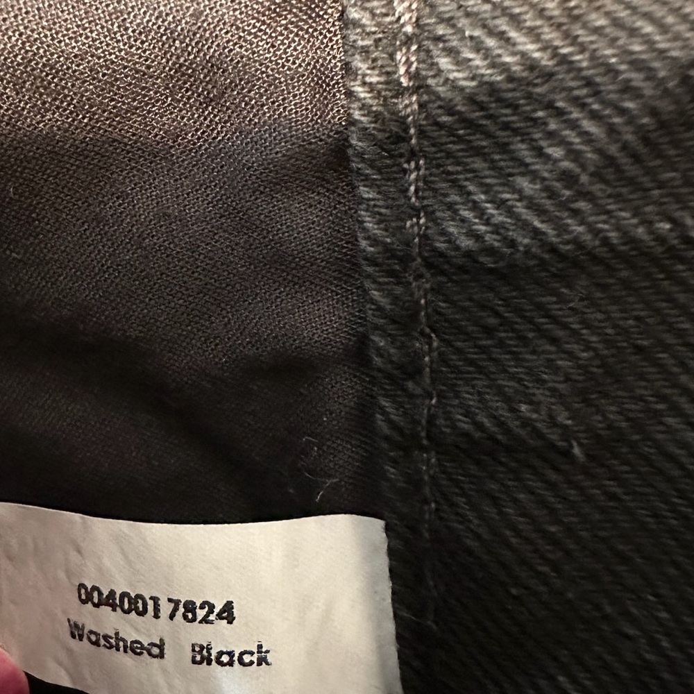 NWT PrettyLittleThing Washed Black Distressed Mom Jeans US Size 4 - Picture 9 of 16